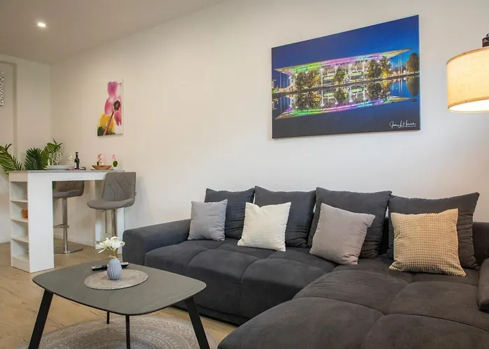 Hannibal - Design Apartment Orchidee 5, Vw Naehe, Parkplatz, Kueche, Highspeed-Wlan, Fitness, Solarium